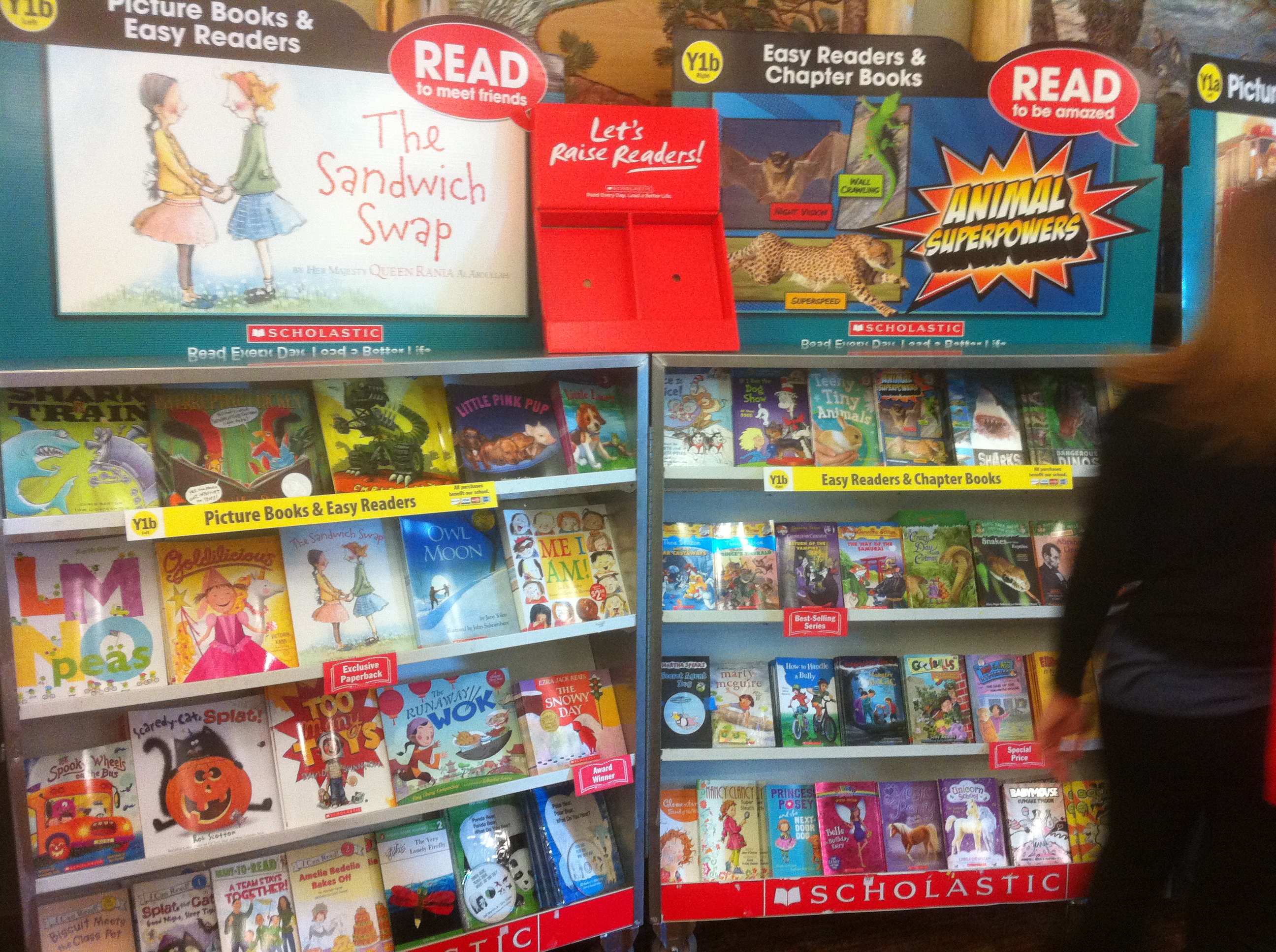 Thank you, Scholastic Book Fairs!