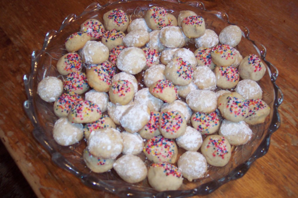 More mouth-watering research - Italian wedding cookies (also known as Nonna’s Funeral Cookies in THE BRILLIANT FALL OF GIANNA Z.)